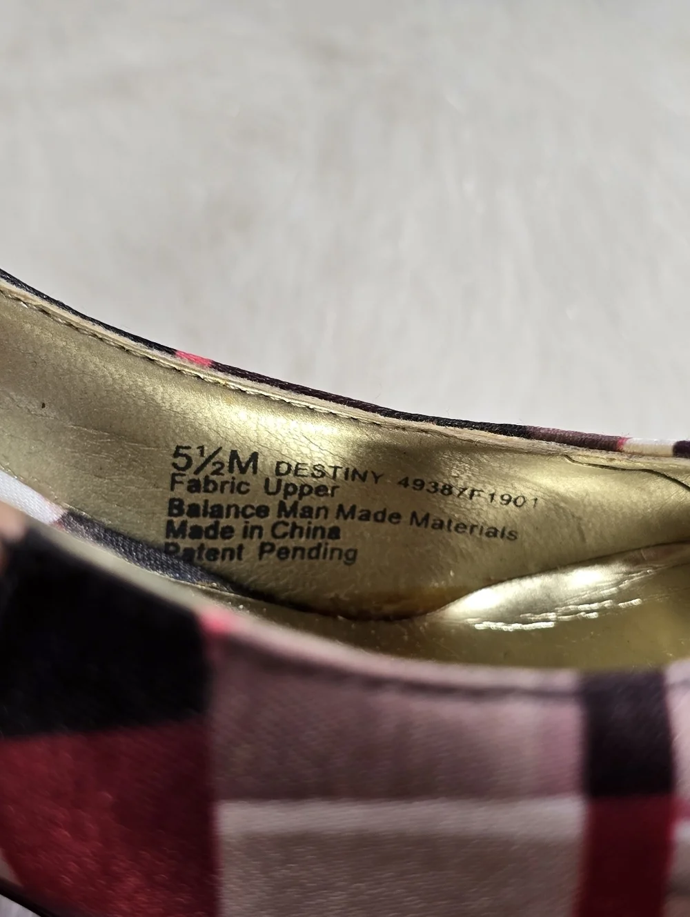 Carlos by Carlos Santana Satin Multi-Color Plaid Platform Pumps